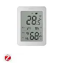 SONOFF SNZB-02DR2   AirGuard TH, Indoor Smart Zigbee Temperature and Humidity Sensor, 3.6'' LCD Display, App Monitoring with Charts, Notification Alerts, Data Export, Remote Data Display