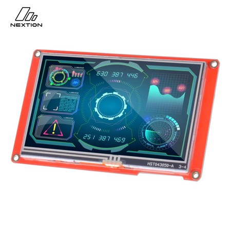 [6920075776522] Nextion NX8048P050-011R Intelligent series 5.0” inch resistive HMI touchscreen without enclosure